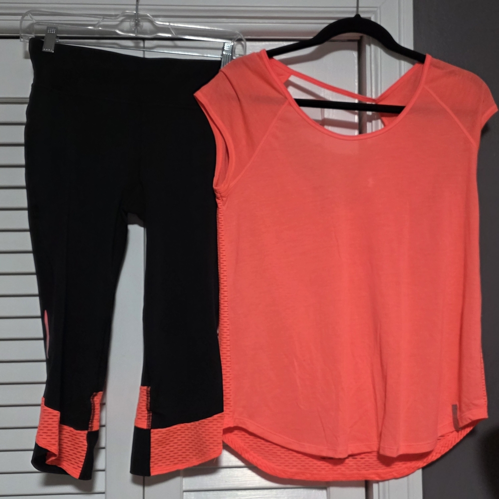 Under Armour Coral Activewear Top
